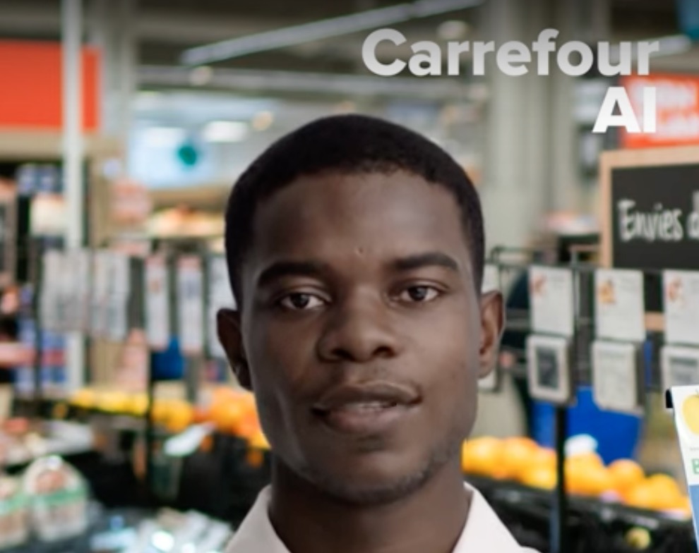 Des avatars chez Carrefour